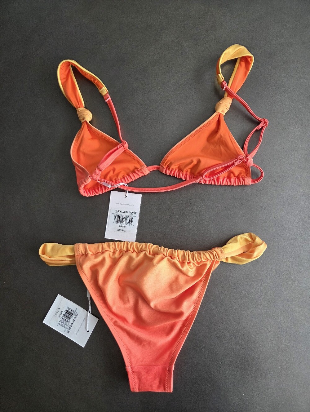 Solid & Striped Ellery Bikini Top Size Small & Bottoms Size Medium NWT - Picture 3 of 8